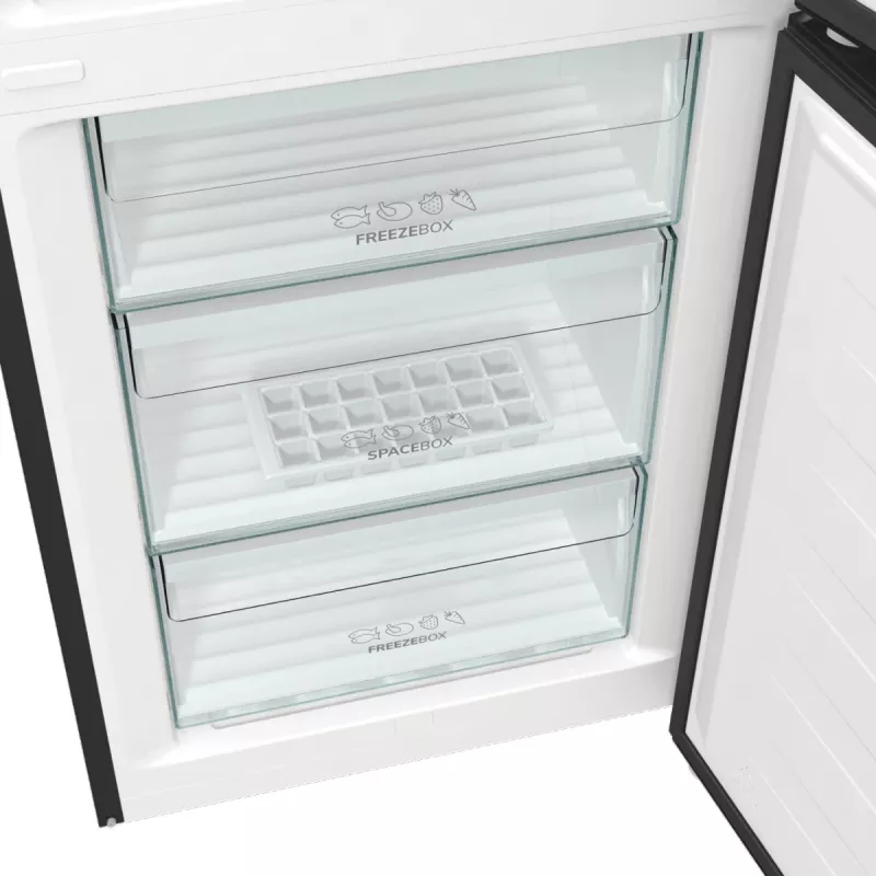 Gorenje NRK6202EBXL4 Frigo-congelatore combinato a libera installazione 331 L nero