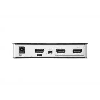 ATEN Splitter HDMI 2 porte True 4K a 60 Hz (4:4:4), HDMI, 2x HDMI, 4096 x 2160 pixel, nero, metallo, 4K Ultra HD
