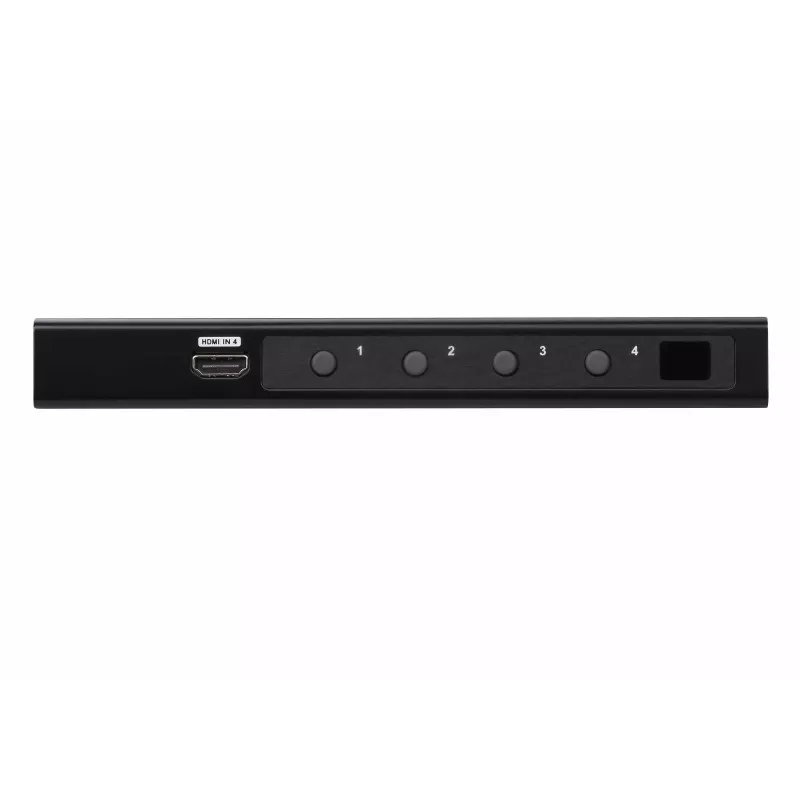 ATEN Switch HDMI 4 porte True 4K, HDMI, metallo, nero, 60 Hz, 3 m, 18 Gbit/s