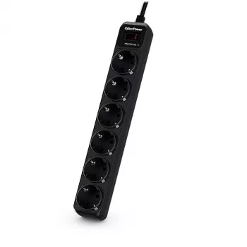 CyberPower B0620SC0-DE Protezione da sovratensione nero 6 uscite AC 200 – 250 V 1,8 m