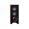 Case PC MSI MAG FORGE 120A AIRFLOW Midi-Tower — nero, vetro temperato, mesh, 3 ventole frontali da 120 mm, 2 ventole superiori da 120 mm, supporto ATX