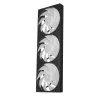 DeepCool CH780 case Full Tower per gaming, E-ATX, finestra laterale in vetro temperato, senza alimentatore, nero