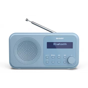 Sharp DR-P420(BL) Tokyo Radio digitale portatile, portatile, digitale, DAB, DAB+, FM, scansione automatica, sintonizzazione automatica, 2 W, AAC