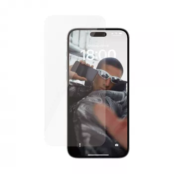 PanzerGlass SAFE. by ® Pellicola protettiva per display iPhone 15 Plus | Ultra-Wide Fit