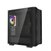 Case PC DeepCool CC560 ARGB V2 midi-tower nero — ATX/Micro-ATX/Mini-ITX, vetro temperato, aRGB, supporta GPU fino a 370 mm