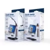 Lampada da scrivania GEMBIRD con caricabatterie wireless, nero