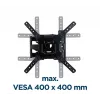 Supporto TV a parete GEMBIRD Premium full motion, 32–55 pollici, 32 kg
