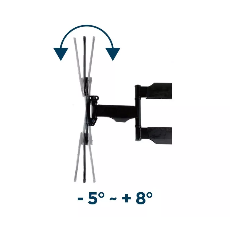Supporto TV a parete GEMBIRD Premium full motion, 32–55 pollici, 32 kg