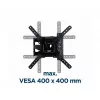 Supporto TV a parete GEMBIRD Premium full motion, 32–55 pollici, 32 kg