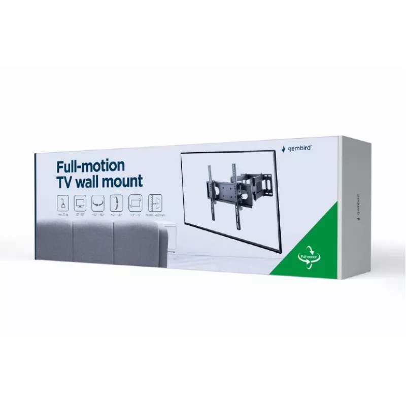 Supporto TV a parete GEMBIRD (full motion), 32–55 pollici