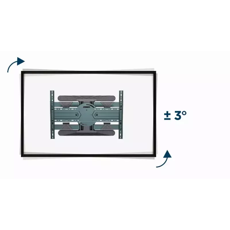 Supporto TV a parete GEMBIRD full motion rotante, 40–80 pollici
