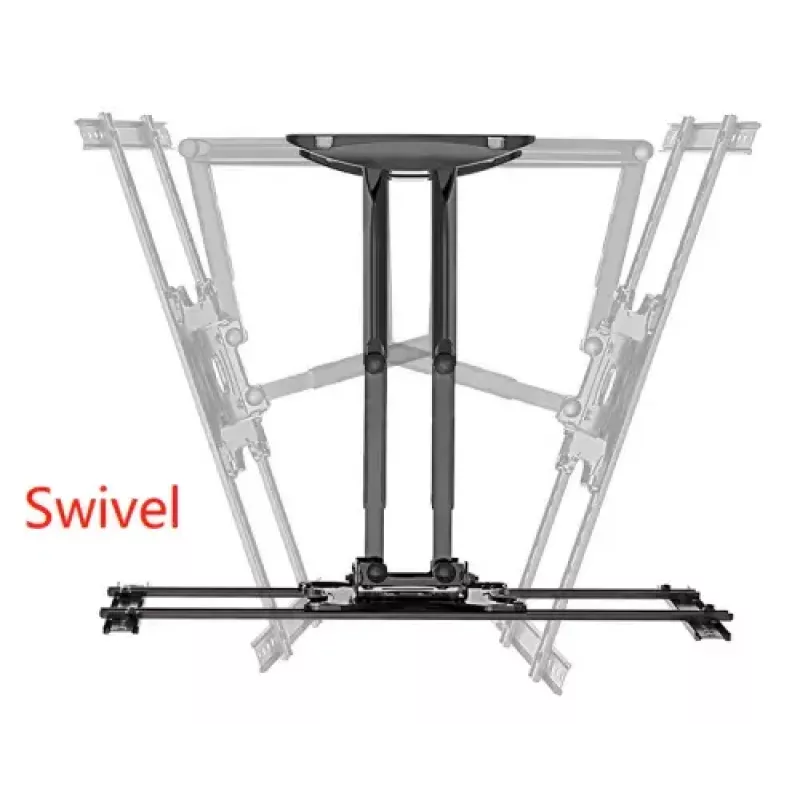 Supporto TV a parete GEMBIRD full motion rotante, 40–80 pollici
