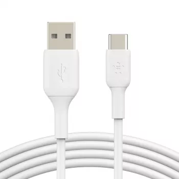 Cavo USB Belkin BoostCharge CAB001BT1MWH 1 m USB A a USB C bianco