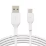Cavo USB Belkin BoostCharge CAB001BT1MWH 1 m USB A a USB C bianco