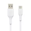 Cavo USB Belkin BoostCharge CAB001BT1MWH 1 m USB A a USB C bianco