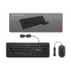 Lenovo 160 Tastiera mouse inclusi Home/Office USB US English nero
