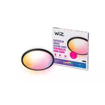 Lampada da soffitto intelligente wizarding world Superslim Ceiling 32 W, nero, 545×545×38 mm, 220–240 V
