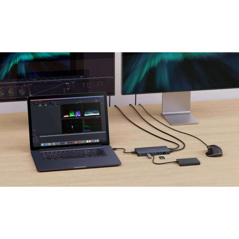 Targus HyperDrive Next Cavo USB 3.2 Gen 2 (3.1 Gen 2) Type-C blu