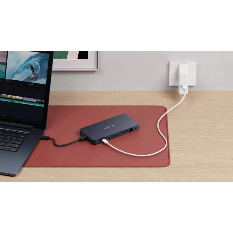 Targus HyperDrive Next Cavo USB 3.2 Gen 2 (3.1 Gen 2) Type-C blu