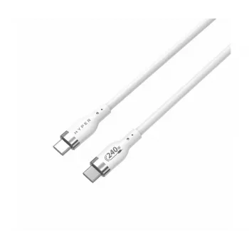TARGUS Hyper Cavo di ricarica USB-C in silicone 240W 2m - bianco