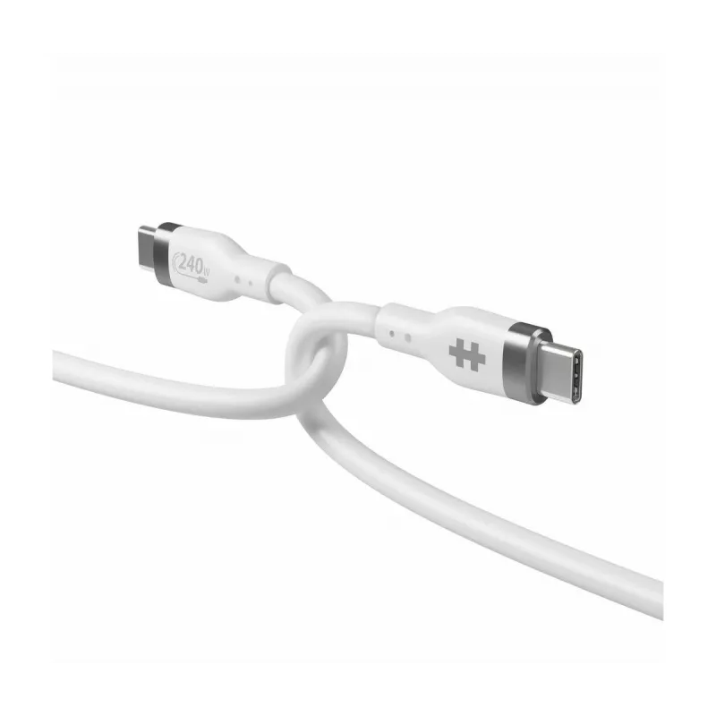 TARGUS Hyper Cavo di ricarica USB-C in silicone 240W 2m - bianco