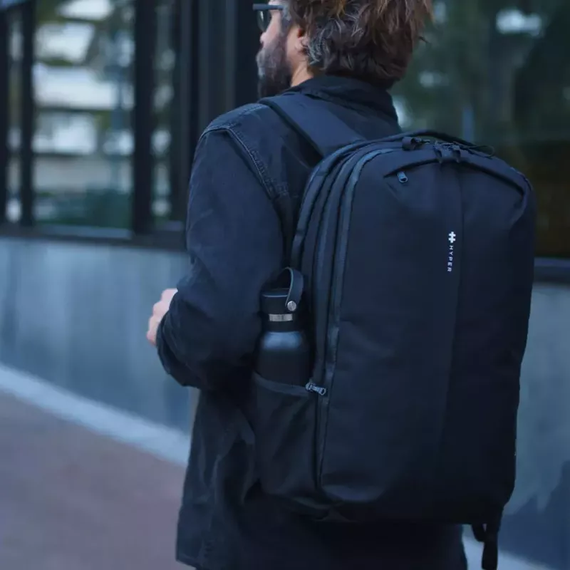 Zaino da tempo libero HYPER HyperPack Pro nero Cordura nylon 490 mm