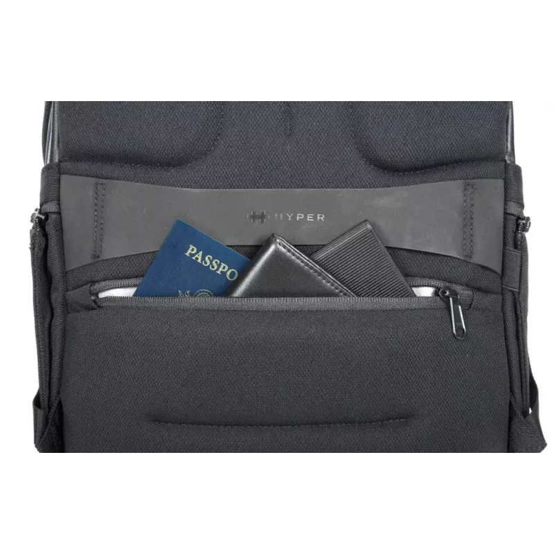 Zaino da tempo libero HYPER HyperPack Pro nero Cordura nylon 490 mm