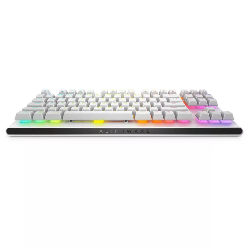 Tastiera Alienware AW420K Gaming USB QWERTY US International bianco