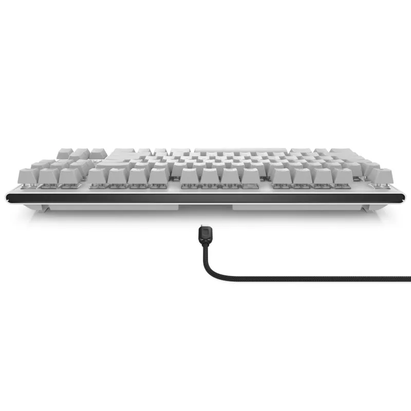 Tastiera Alienware AW420K Gaming USB QWERTY US International bianco