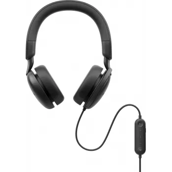 Headset ANC con filo DELL Pro Plus - WH5024, con filo, telefonate/musica, 20 - 20000 Hz, 189 g, headset, nero
