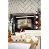 Forno da tavolo elettrico Adler AD 6024 — compatto, capacità 22 l, 1300 W, nero