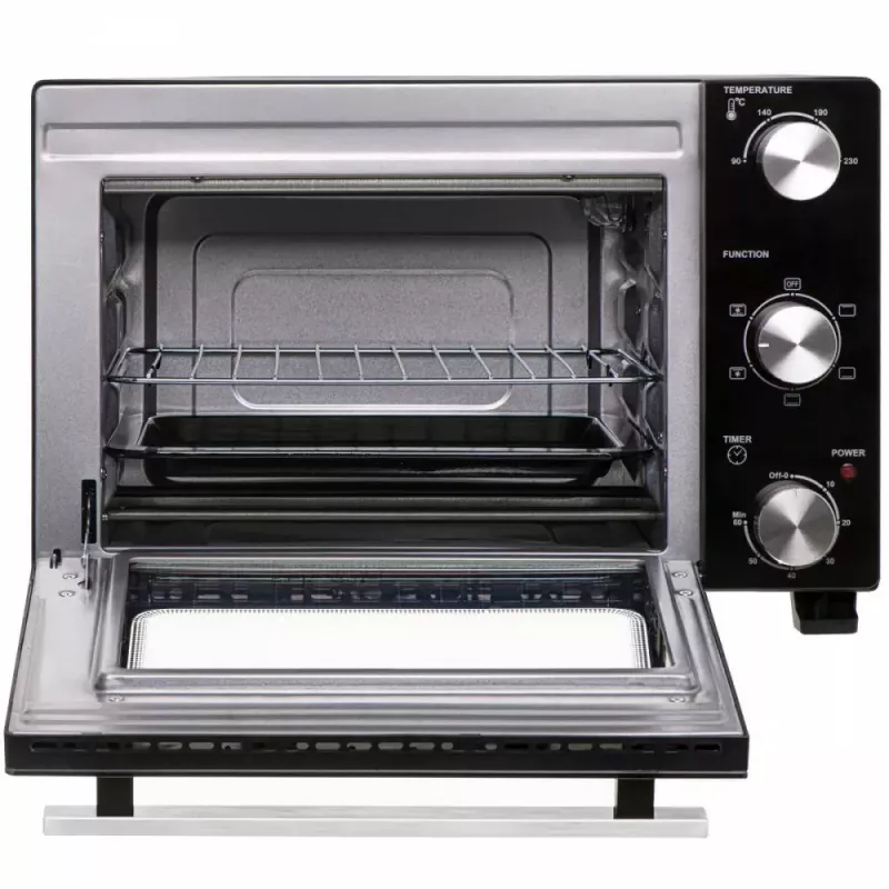 Forno da tavolo elettrico Adler AD 6024 — compatto, capacità 22 l, 1300 W, nero