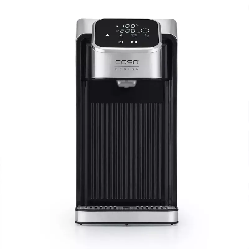 Caso HW 770 Advanced Turbo distributore di acqua calda, 2,7 L, 2600 W, nero/acciaio inox