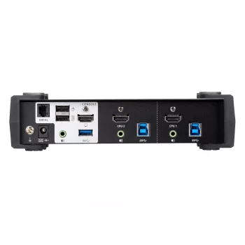 Switch KVMP™ ATEN 2 porte USB 3.0 4K HDMI con modalità audio mixer