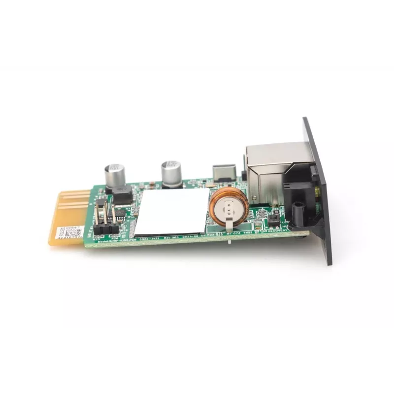 Scheda SNMP DIGITUS V2.0, per montaggio rack UPS OnLine DIGITUS DN-170xxx