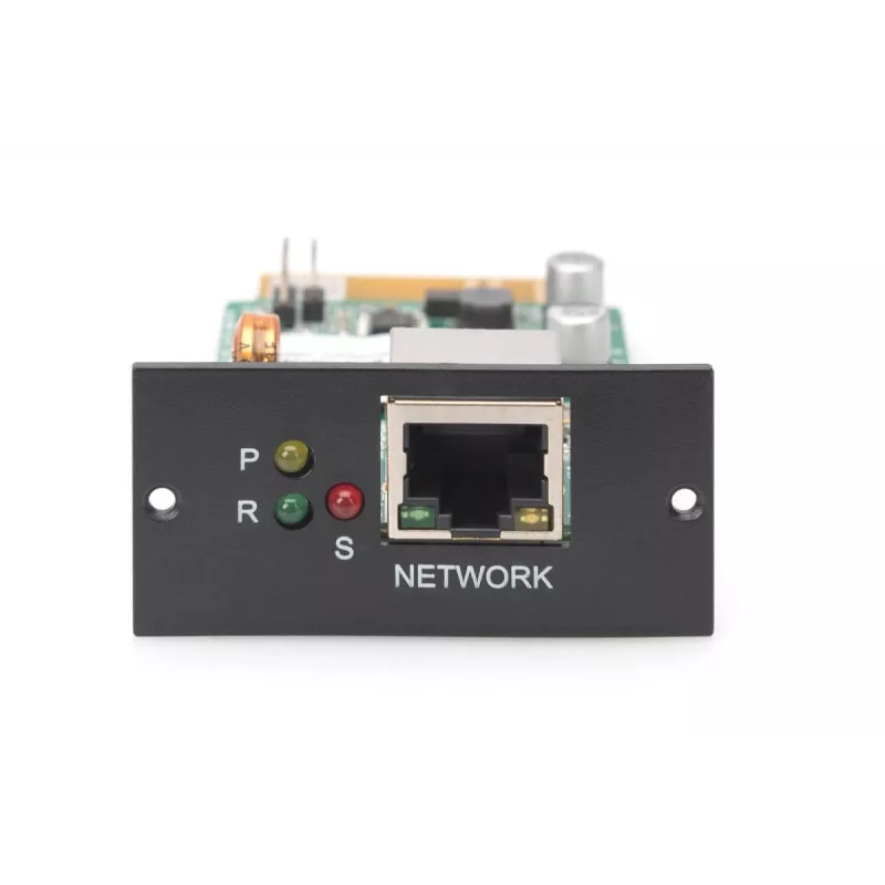 Scheda SNMP DIGITUS V2.0, per montaggio rack UPS OnLine DIGITUS DN-170xxx