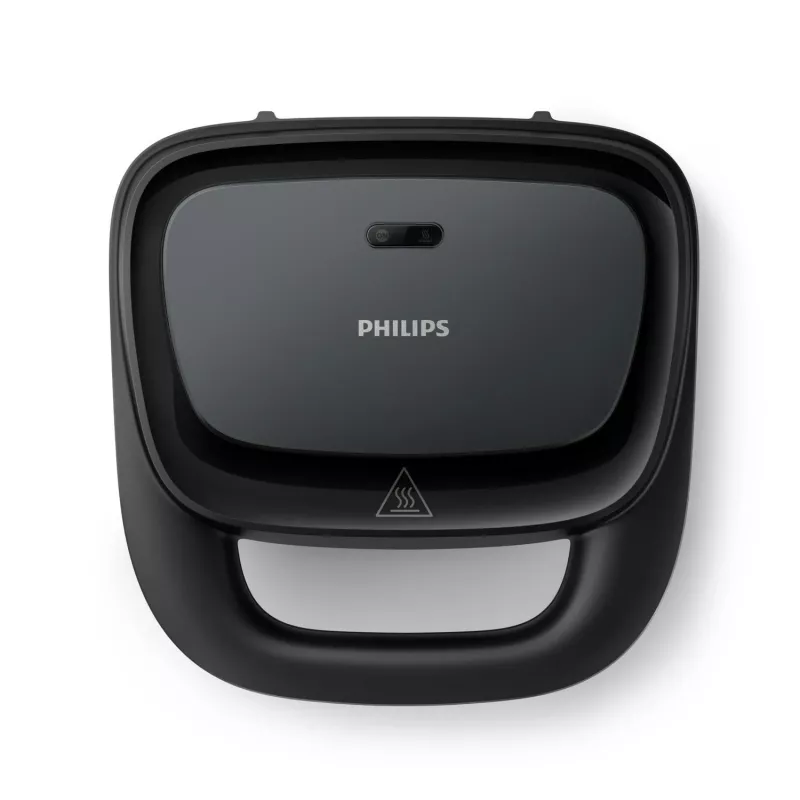 Sandwich maker Philips HD2330/90, 1 sandwich, 750 W, nero