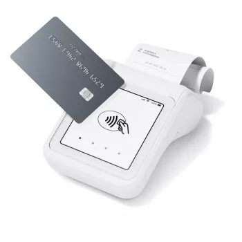 SumUp Solo Printer lettore di carte smart batteria Wi-Fi bianco
