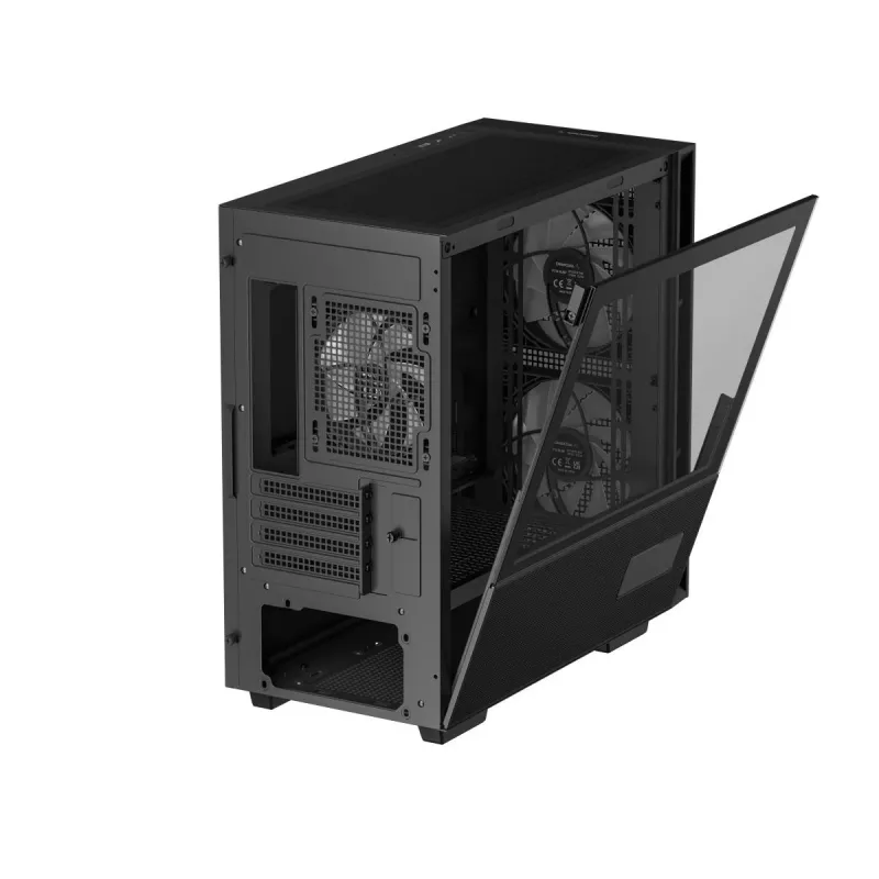 DeepCool CH360 DIGITAL R-CH360-BKAPE3D-G-1 case PC Micro Tower, micro ATX/Mini-ITX, vetro temperato, nero