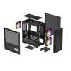 DeepCool CH360 DIGITAL R-CH360-BKAPE3D-G-1 case PC Micro Tower, micro ATX/Mini-ITX, vetro temperato, nero