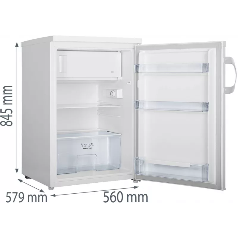 Frigorifero combinato Gorenje RB492PW a libera installazione 119 L bianco