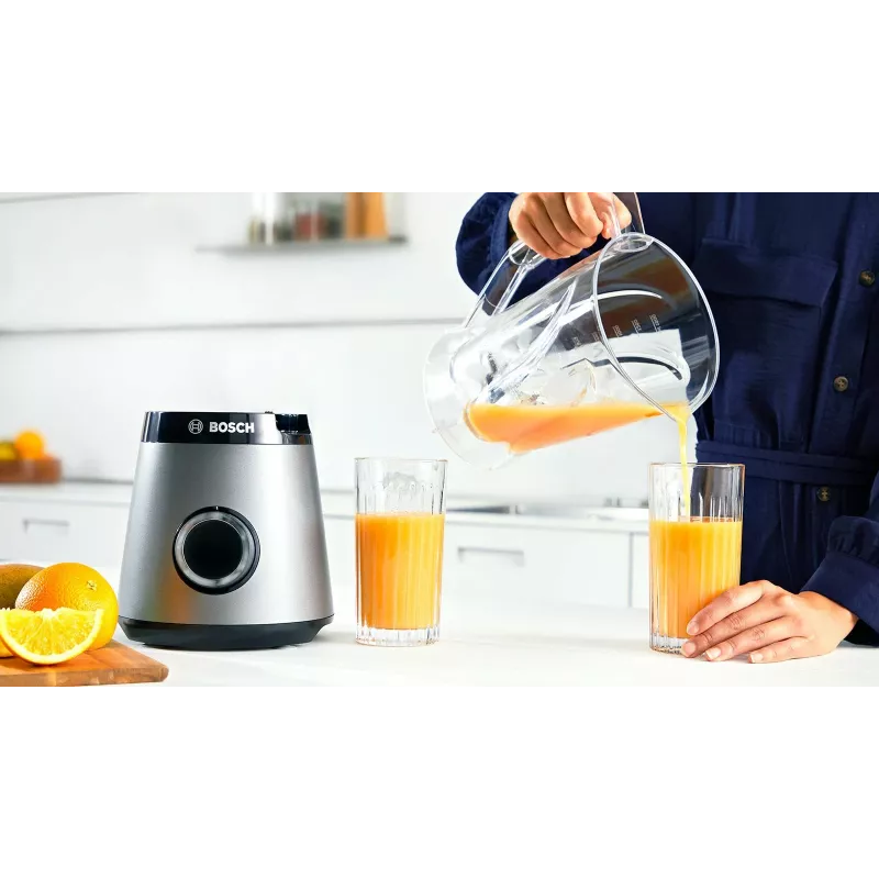 Bosch Serie 4 MMB6141S Frullatore 1,5 l Frullatore da tavolo 1200 W argento