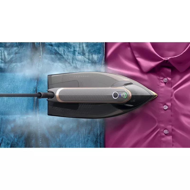 Philips DST8041/80 Ferro da stiro Ferro da stiro a vapore suola SteamGlide Elite 3000 W nero