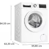 Lavatrice Bosch WGG244ZMSN, a carica frontale 9 kg, classe di efficienza energetica A