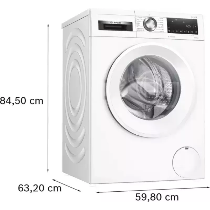 Lavatrice Bosch WGG244ZMSN, a carica frontale 9 kg, classe di efficienza energetica A