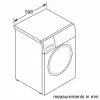 Lavatrice Bosch WGG244ZMSN, a carica frontale 9 kg, classe di efficienza energetica A
