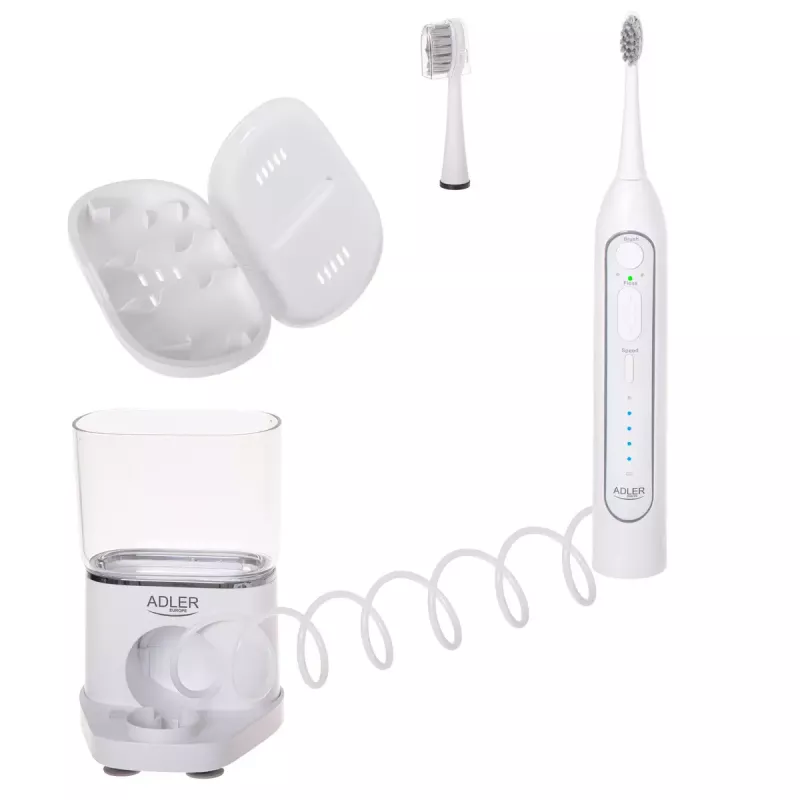 Spazzolino Adler 2-in-1 Idropulsore Sonic Brush AD 2180w