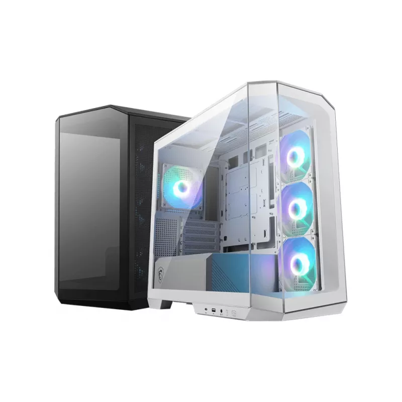MSI MAG PANO M100R PZ Micro Tower bianco