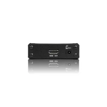 ATEN Convertitore audio/video VGA a HDMI, nero, metallo, 1920 x 1080 pixel, 1920 x 1080 pixel, 1080p, 16:9