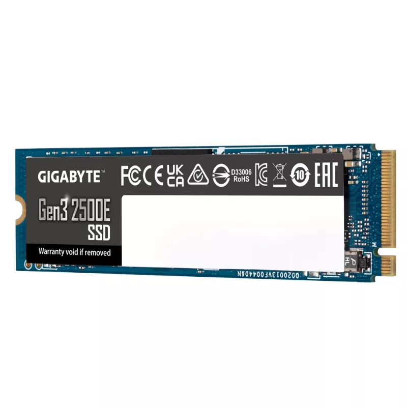 Disco SSD GIGABYTE 500GB M.2 PCI Express 3.0 NVMe Gen3 2500E